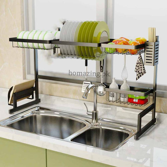 Kitchen Dish Drying Rack Over Sink