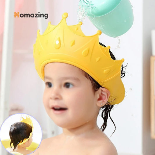 Crown Baby Shower Cap Premium