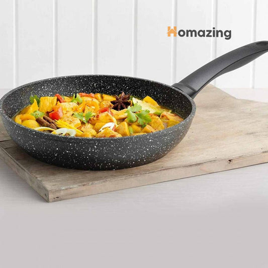 Non-Stick Fry Pan Marble Coated