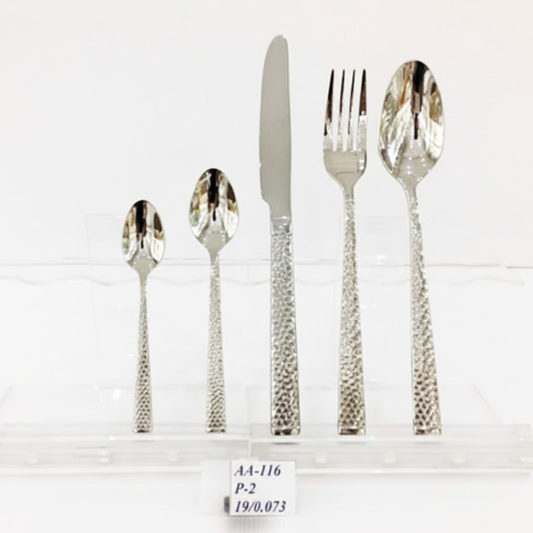 AA116 Spoon Set — 74-Piece Stainless Steel Cutlery Set