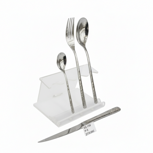 Alpenberg Stainless Steel Cutlery Set 52 Piece Wheat Textured