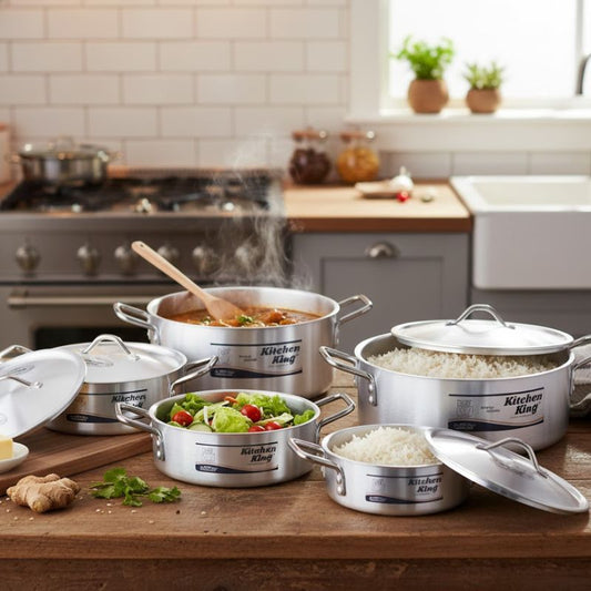 Kitchen King Brazier Smart Pot Set 10 Piece