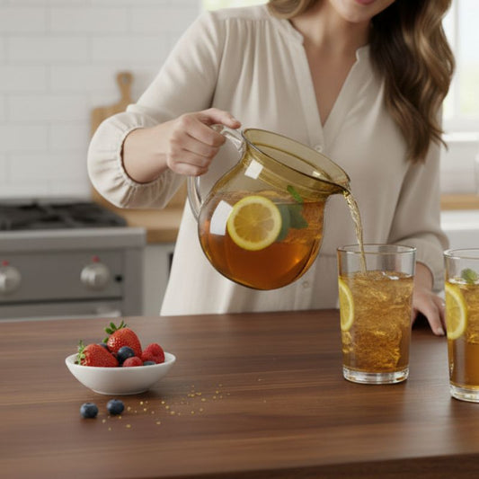 Acrylic Serving Jug With Lid 2Liter