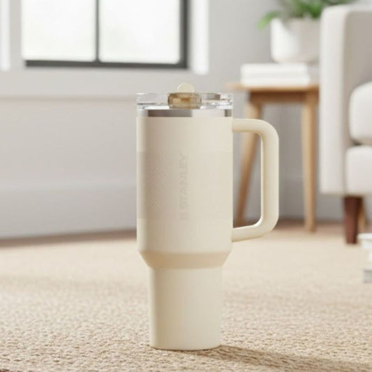 Stanley 40 OZ Cream Fade Flip Straw Tumbler