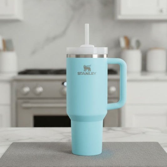 Stanley 40 OZ H2.0 FlowState Blue Tumbler