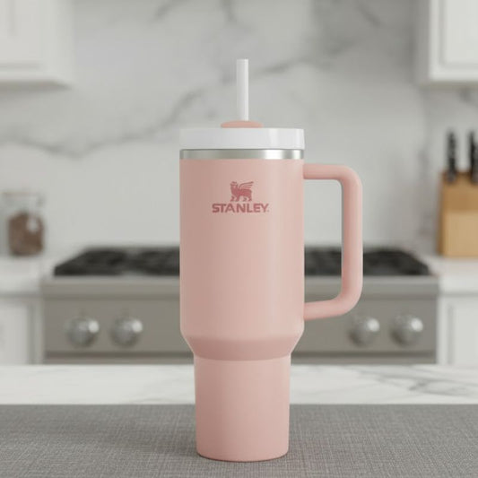 Stanley 40 OZ H2.0 FlowState Pink Tumbler