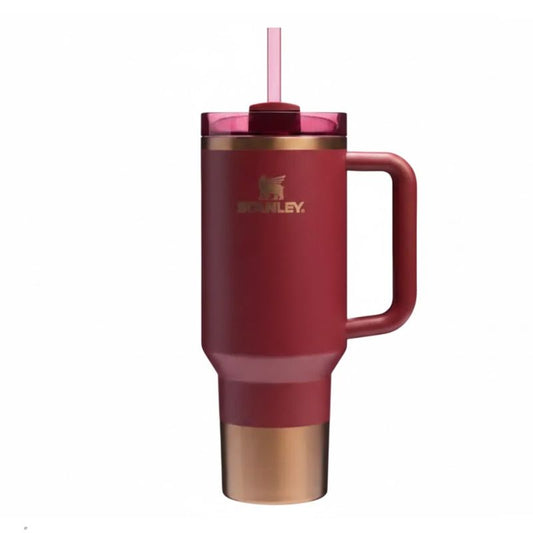 Stanley 40 OZ H2.0 FlowState Gilded Pomegranate Tumbler