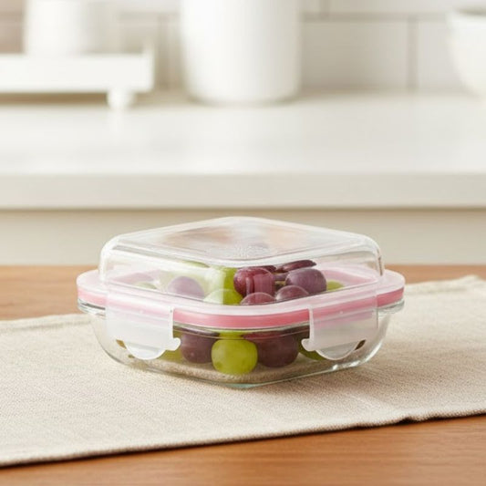 Limon 520ml Airtight Glass Container With Lid