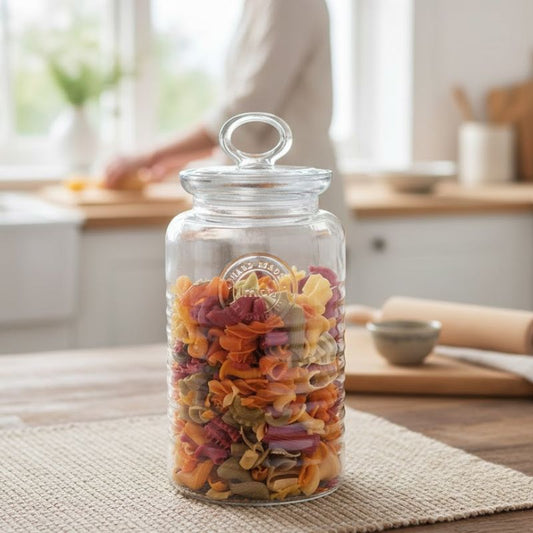 Limon 1.9Litre Airtight Glass Jar With Lid