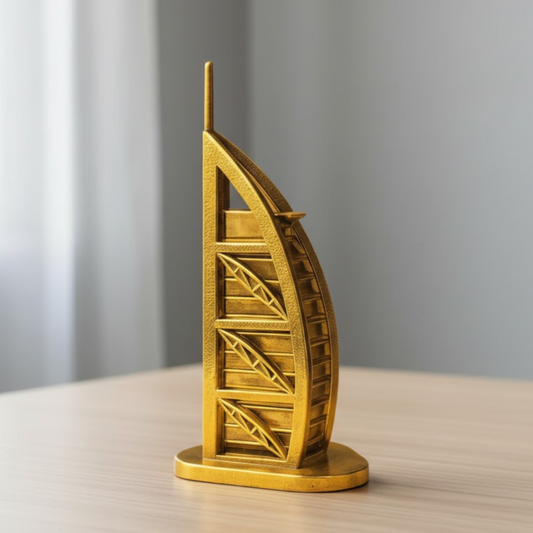 Burj Al Arab Miniature Decorative Piece Showpiece Metal