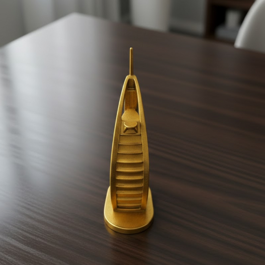 Burj Al Arab Miniature Decorative Piece Showpiece Metal