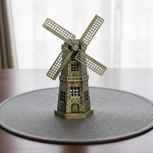 Windmill Decorative Showpiece Premium Metal Home & Office Decor