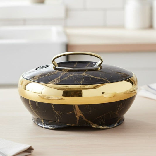 Golden 38CM Fire Black Gold Hot Pot