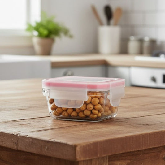 Limon 180ML Airtight Glass Container With Lid