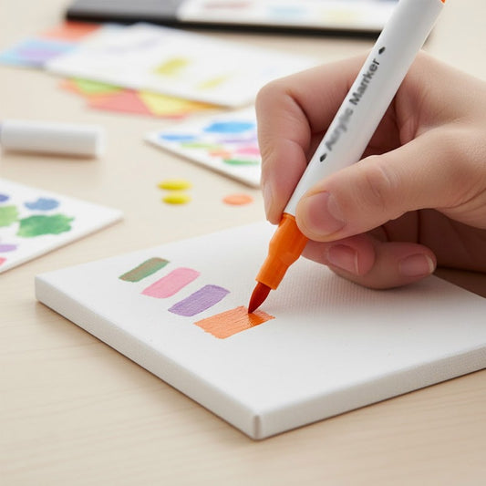 Washable 12 pcs marker set
