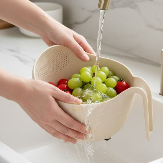 Limon Washing Bowl Set With Handle