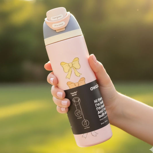 Owala 32 OZ Ballet Pink FreeSip Water Bottle