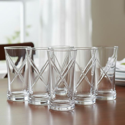 Cobra Glass Set 6 Pcs Acrylic 200ML Azad