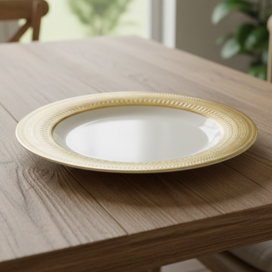 Brilliant Ceramic Serving Plate 10.25inch