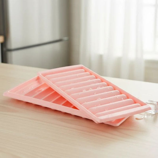 Limon 10 Grid Freeze Vault Ice Cube Tray with Lid
