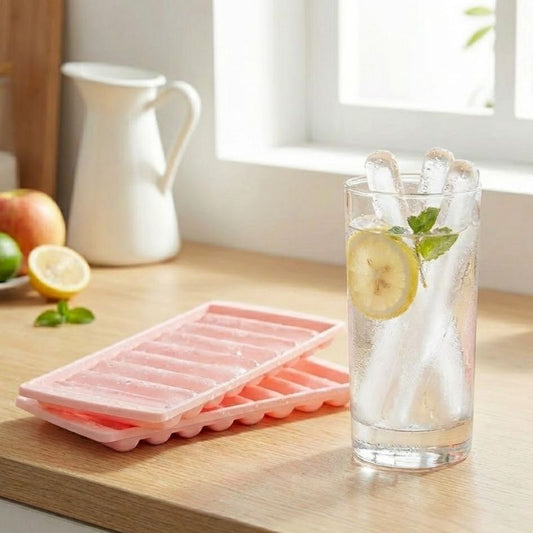 Limon 10 Grid Freeze Vault Ice Cube Tray with Lid