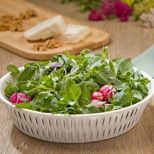 Limon Bamboo Oval Basket