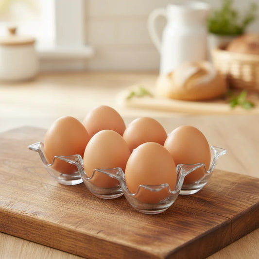 Limon 6 Grid Acrylic Egg Storage Container