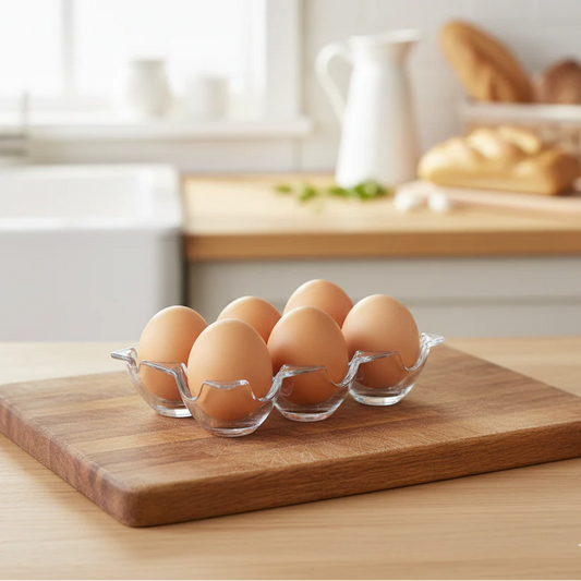 Limon 6 Grid Acrylic Egg Storage Container