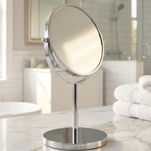 Round Magnifying Makeup Mirror