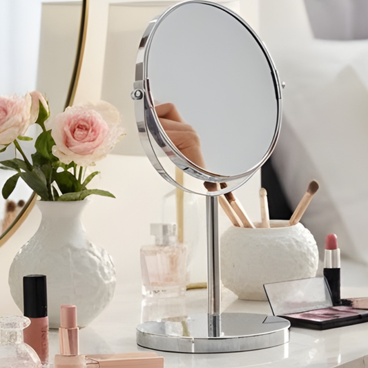 Round Magnifying Makeup Mirror