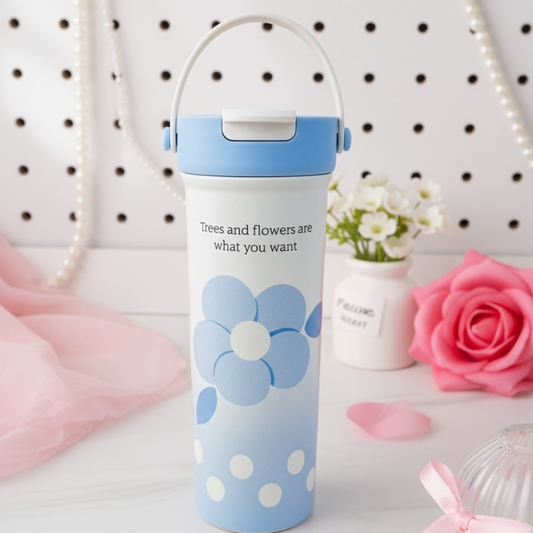 Stainless Steel Vacuum Coffee Mug Hot/Cold Insulated Tumbler 600 Ml