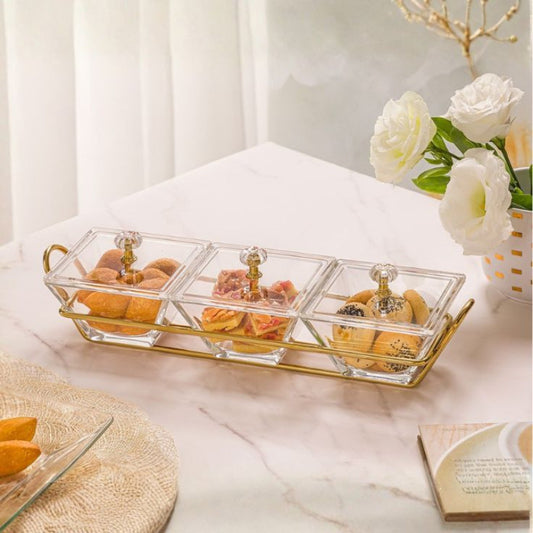 Limon Elegance 200 ML Snack Serving Tray
