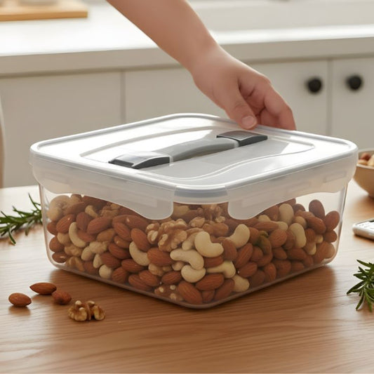 Limon Lockable 7.5 Litres Airtight Plastic Storage Box