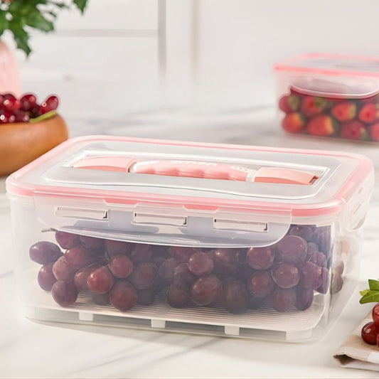 Limon Lockable 4.5 Litres Airtight Plastic Storage Box