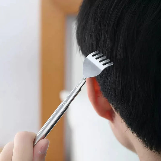 Expandable Telescopic Back Scratcher Stainless Steel Massage Tool