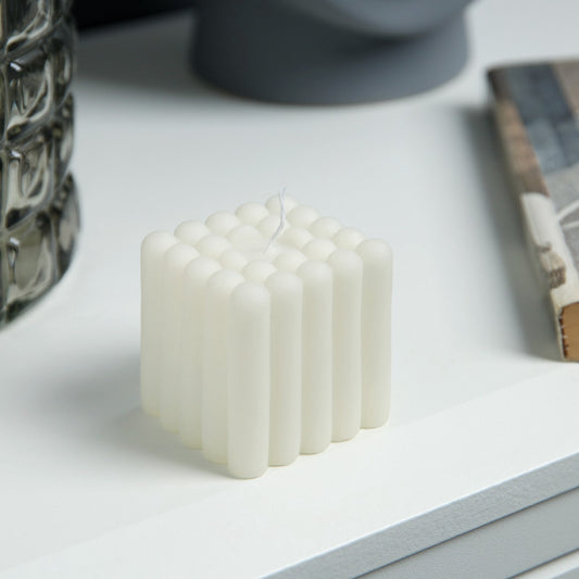 LED Cube Candle – Flameless Decorative Light