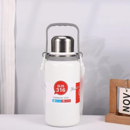 Thermos Vacuum Water Bottle Stainless Steel 1000ML
