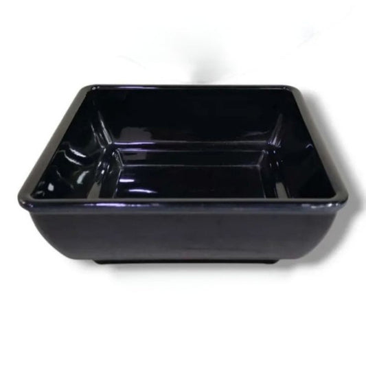 Trifle Dessert Black Serving Bowl