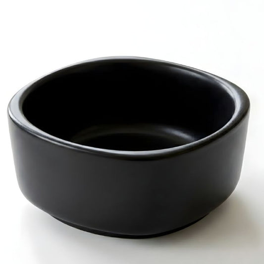 Trifle Black Melamine One Piece OF Serving Bowl