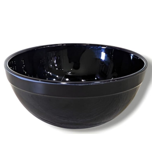 Melamine Black Vigo 9 INCH Large Bowl For Serving