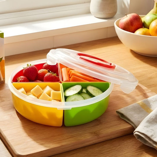4 Compartment Multi Function Storage Box Organiser