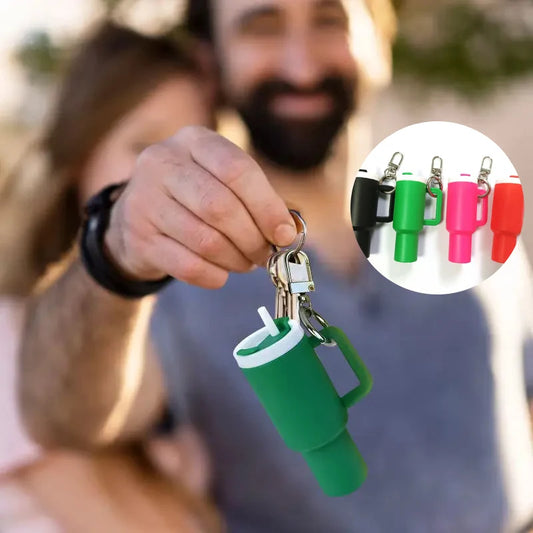 Mini Tumbler Keychain for Bags & Keys