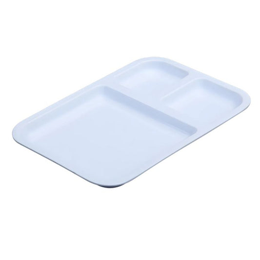Melamine White Serving Tray for Fast Food and Restaurant Use