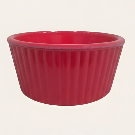 Melamine 3 Inch Ramekin Red Bowl Serving Bowl