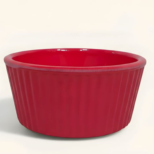 Melamine 4 Inch Ramekin Red Bowl Serving Bowl
