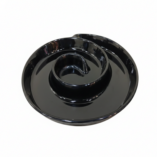 Melamine Tango Black Serving Platter