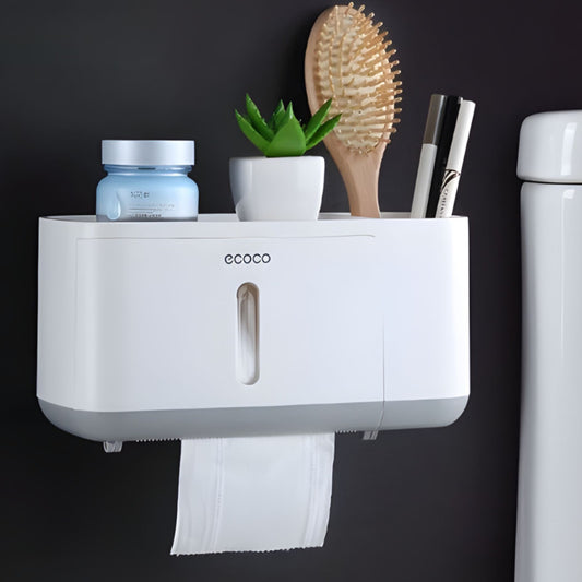 ECOCO Wall Mounted Paper Towel Tissue Box Dispenser