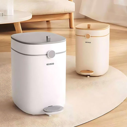 ECOCO Pedal Garbage Can for Home & Office