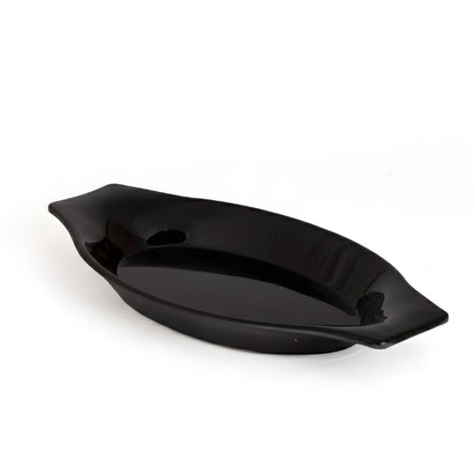 Melamine Large Black Serving Tray