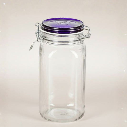 Ziba Airtight 1500 ML Glass Lock Jar XL